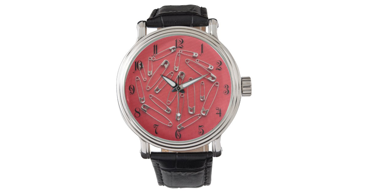 Safety-pins Watch | Zazzle