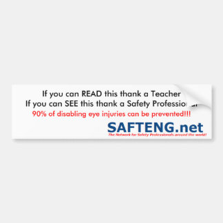 Safety Professional 1 Bumper Sticker