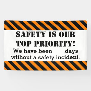 Safety Sign Days without Incident/Accident