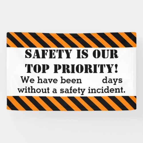 Safety Sign Days without IncidentAccident