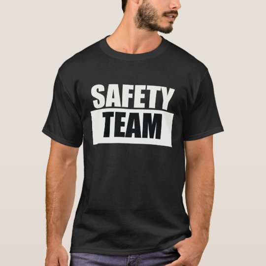 SAFETY TEAM AWARENESS T-Shirt | Zazzle.com