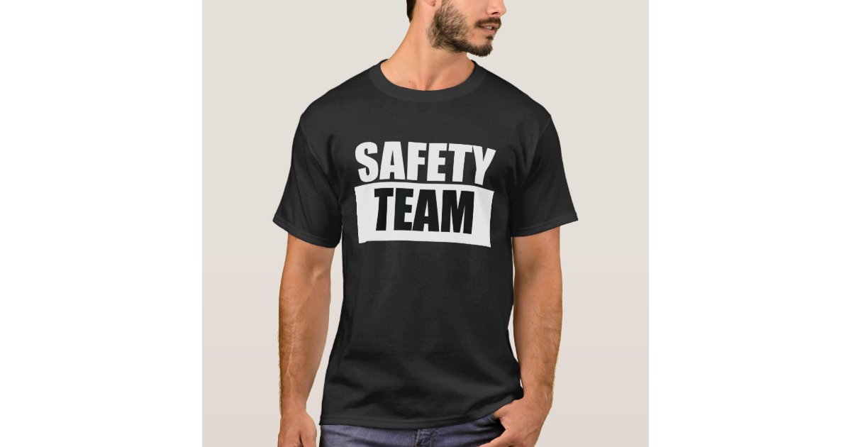 SAFETY TEAM AWARENESS T-Shirt | Zazzle