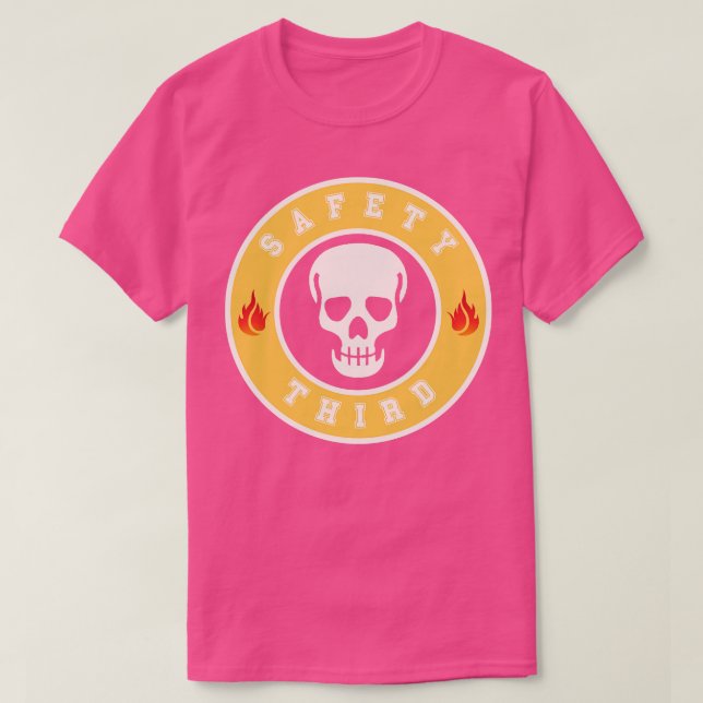 Safety Third 9 T-Shirt (Design Front)