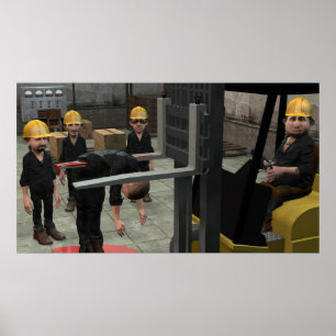 Safety Violation - Large Poster