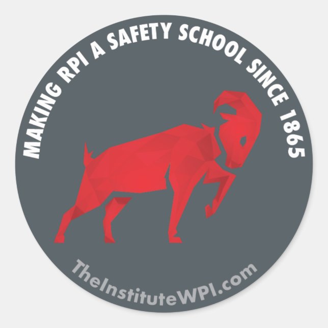 SafetySchool Classic Round Sticker (Front)