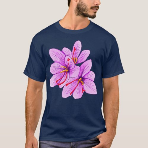 Saffron Flower T_Shirt