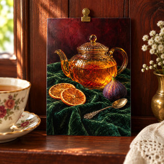 Saffron Tea at Four Art Print