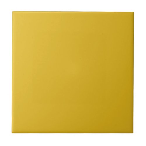Saffron Yellow Solid Color Tile