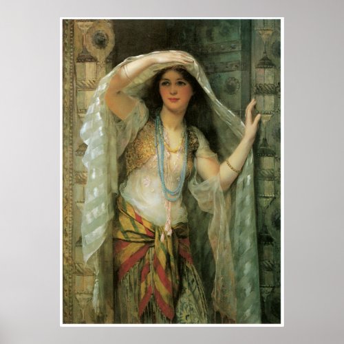 Safie One of the Three Ladies of Bagdad 1900 Poster