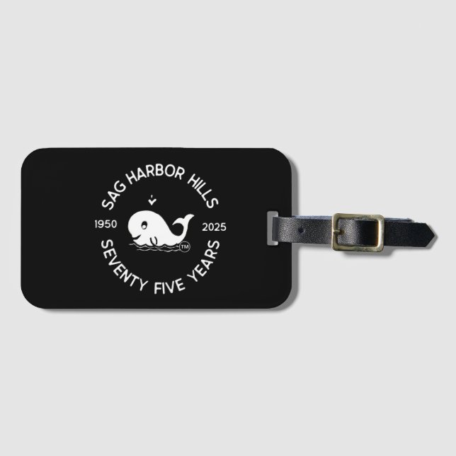 SAG 75TH LUGGAGE TAG (Front Horizontal)