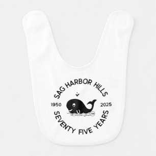 SAG HARBOR HILLS 75TH BABY BIB