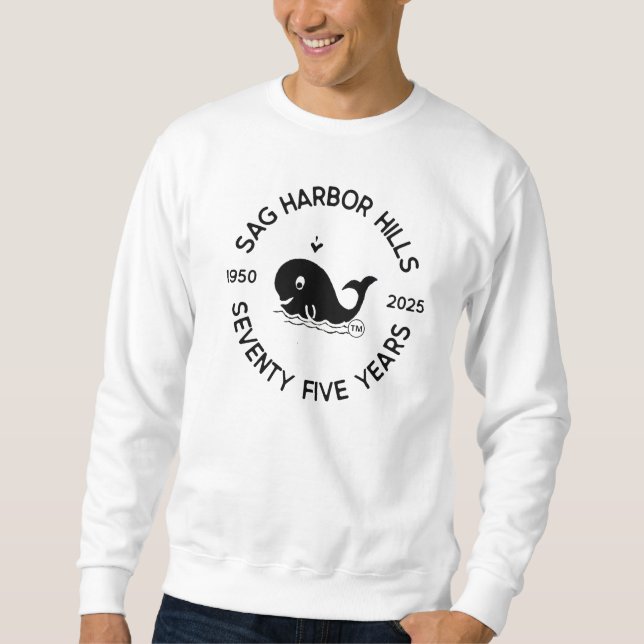 SAG HARBOR HILLS 75TH CREW NECK SWEATSHIRT (Front)