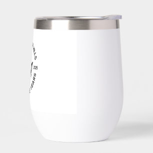 SAG HARBOR HILLS 75TH THERMAL WINE TUMBLER