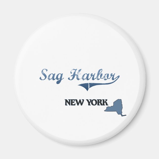 Sag Harbor New York City Classic Magnet (Front)