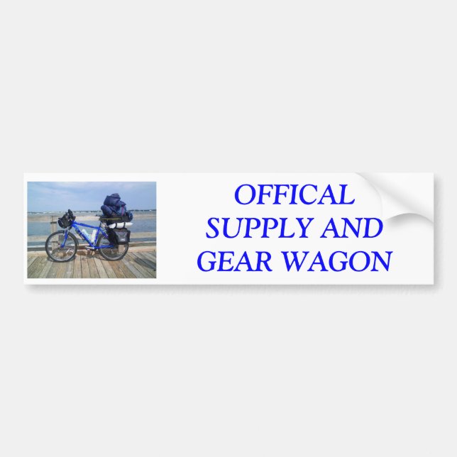 SAG wagon Bumper Sticker (Front)