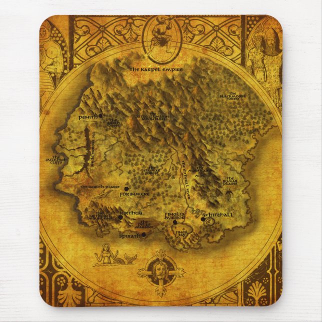 Saga of Lucimia Mouse Pad (Front)