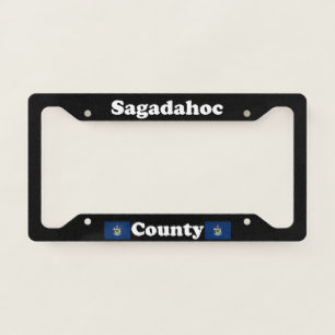 Sagadahoc County Maine LPF License Plate Frame
