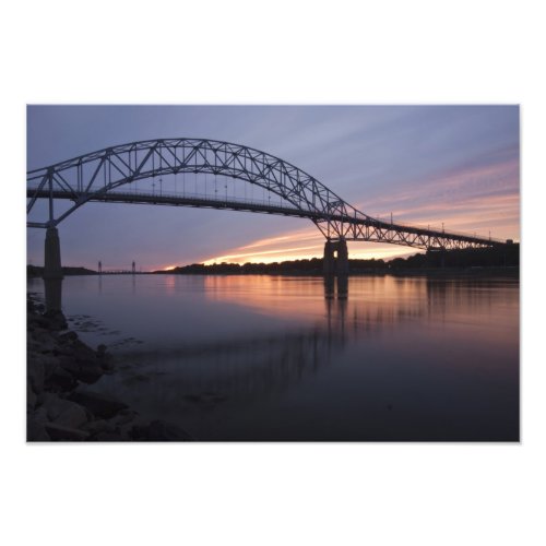 Sagamor Bridge over Cape Cod canal 2 Photo Print