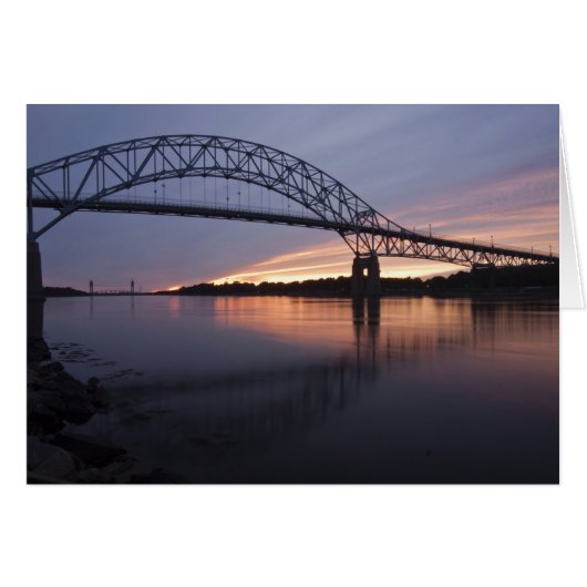 Sagamor Bridge over Cape Cod canal, Cards (Front Horizontal)