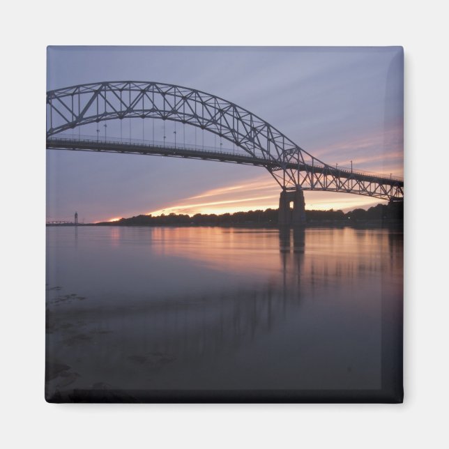 Sagamor Bridge over Cape Cod canal, Magnet (Front)