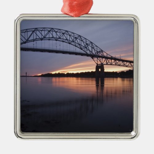 Sagamor Bridge over Cape Cod canal Metal Ornament
