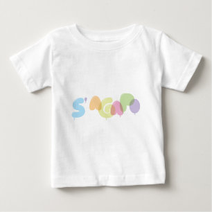 S'agapo - I love you in Greek Baby T-Shirt