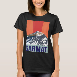 Sagarmatha Mountains Retro National Park Tibet Nep T-Shirt