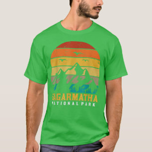 Sagarmatha Tibet National Park Everest Snow Nepal T-Shirt
