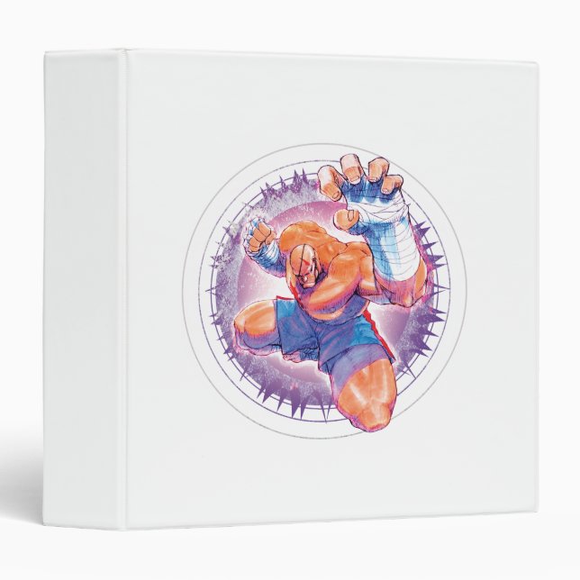 Sagat 3 Ring Binder (Front/Spine)