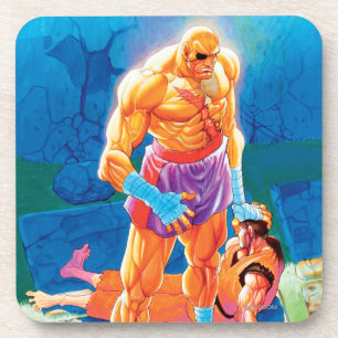 Sagat Beat Dan Beverage Coaster