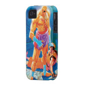 Sagat Beat Dan Case-Mate iPhone Case (Back Left)