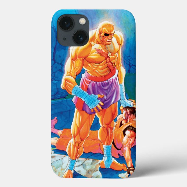 Sagat Beat Dan Case-Mate iPhone Case (Back)