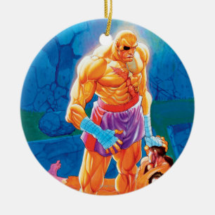 Sagat Beat Dan Ceramic Ornament