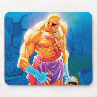 Sagat Beat Dan Mouse Pad