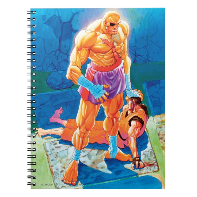 Sagat Beat Dan Notebook (Front)