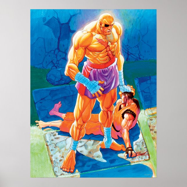 Sagat Beat Dan Poster (Front)