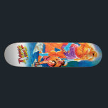 Sagat Beat Dan Skateboard<br><div class="desc">Street Fighter II Key Art</div>