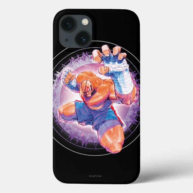 Sagat Case-Mate iPhone Case (Back)