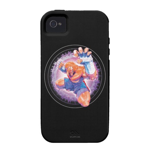 Sagat Case-Mate iPhone Case (Back)