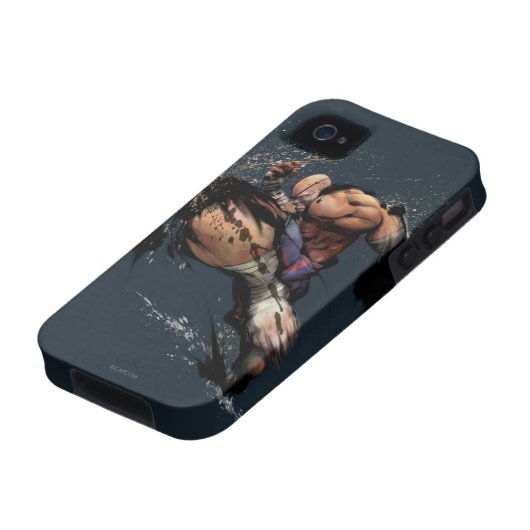 Sagat Knee Case-Mate iPhone Case (Bottom)