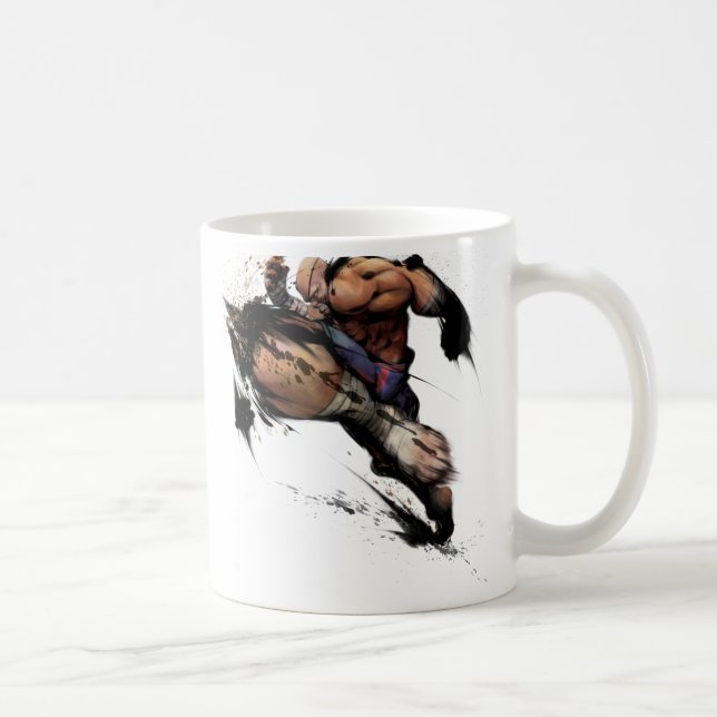Sagat Knee Coffee Mug (Right)