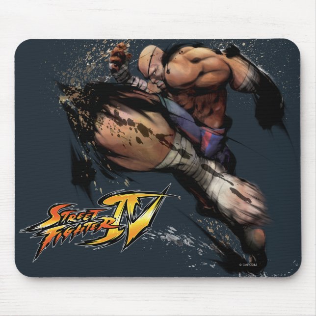 Sagat Knee Mouse Pad (Front)