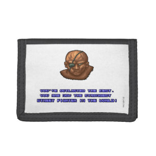 Sagat KO'ed 2 Tri-fold Wallet