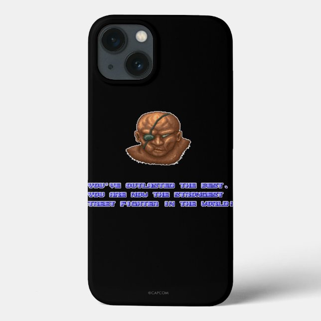Sagat KO'ed Case-Mate iPhone Case (Back)