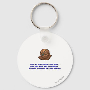 Sagat KO'ed Keychain
