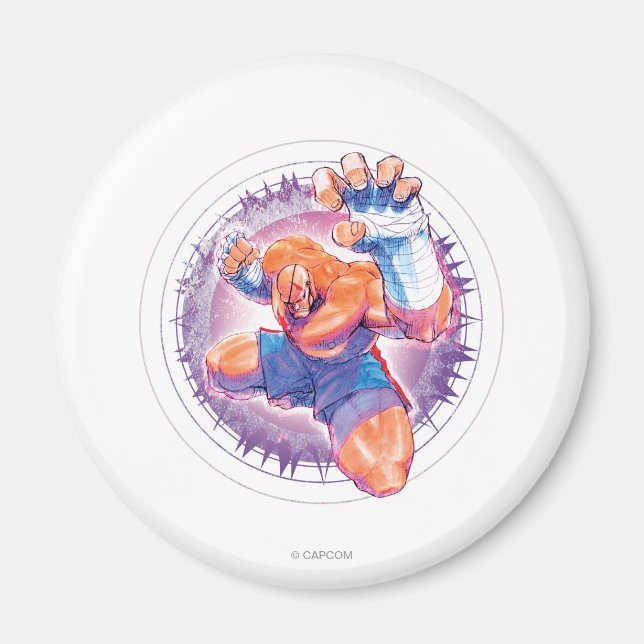 Sagat Magnet (Front)