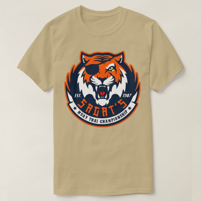 Sagat muay thai T-Shirt (Design Front)