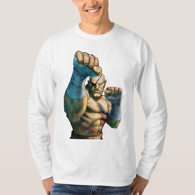 Sagat Ready to Block T-Shirt (Front)