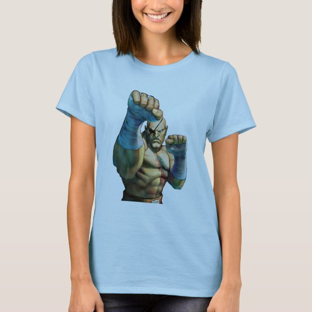 Sagat Ready to Block T-Shirt (Front)