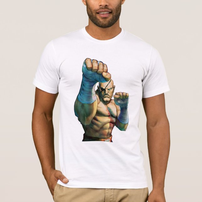 Sagat Ready to Block T-Shirt (Front)